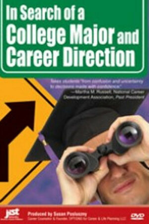 In Search of a College Major and Career Direction DVD cover