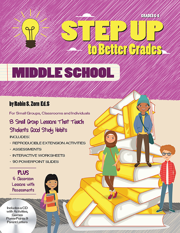 Step Up to Better Grades (Middle School) book cover