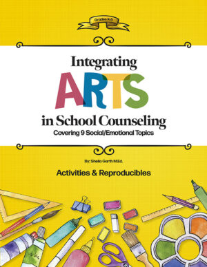 Integrating Arts in School Counseling book cover