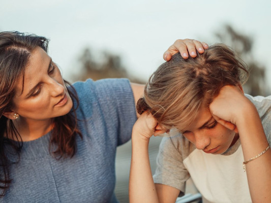 child upset